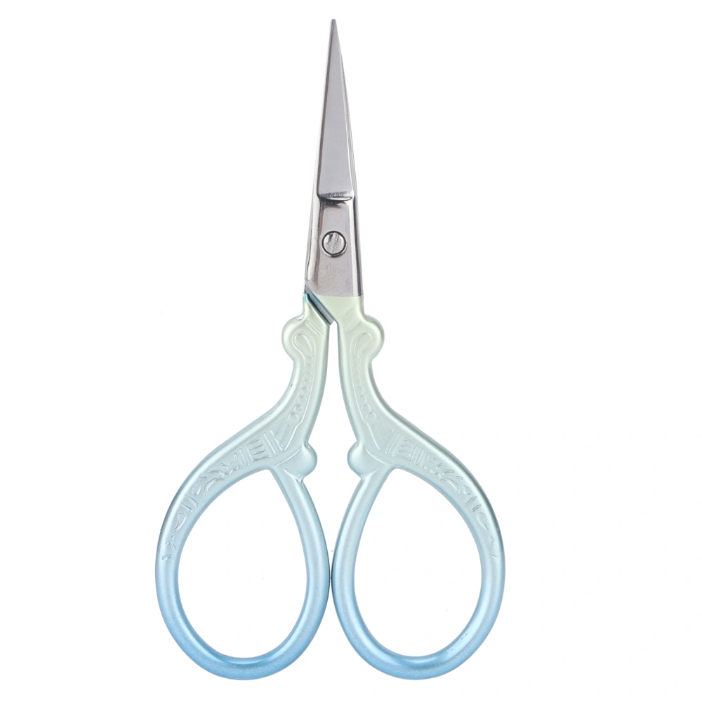 Embroidery Scissors Stainless Steel Sharp Sewing Crafting Scissors for NeedleworkGradient Green