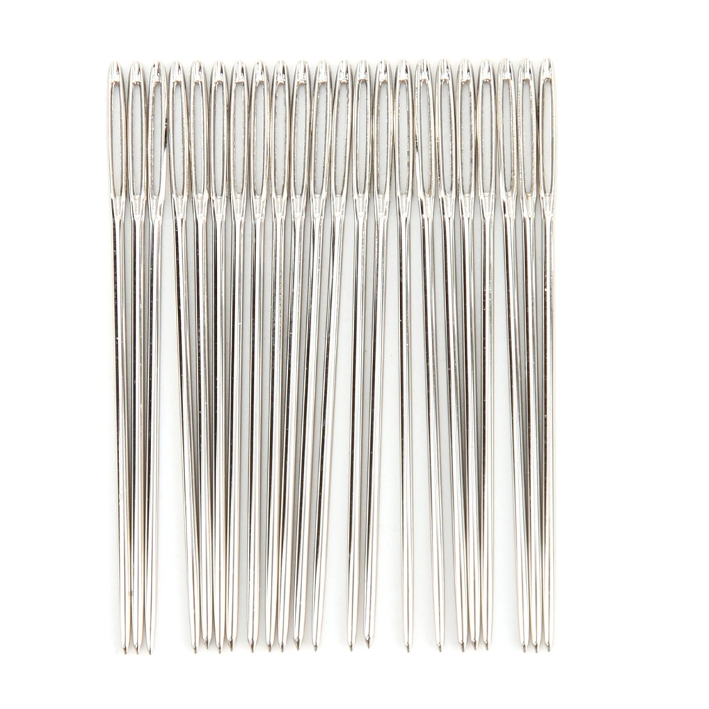 25Pcs Hand Needles Sturdy Durable Stainless Steel Smooth Sewing Needles for Knit Crochet Projects22