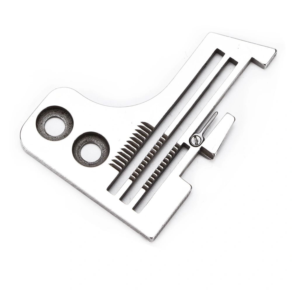 Needle Plate Easy Use Install Seaming Small Parts for Four Thread Overlock Sewing Machine