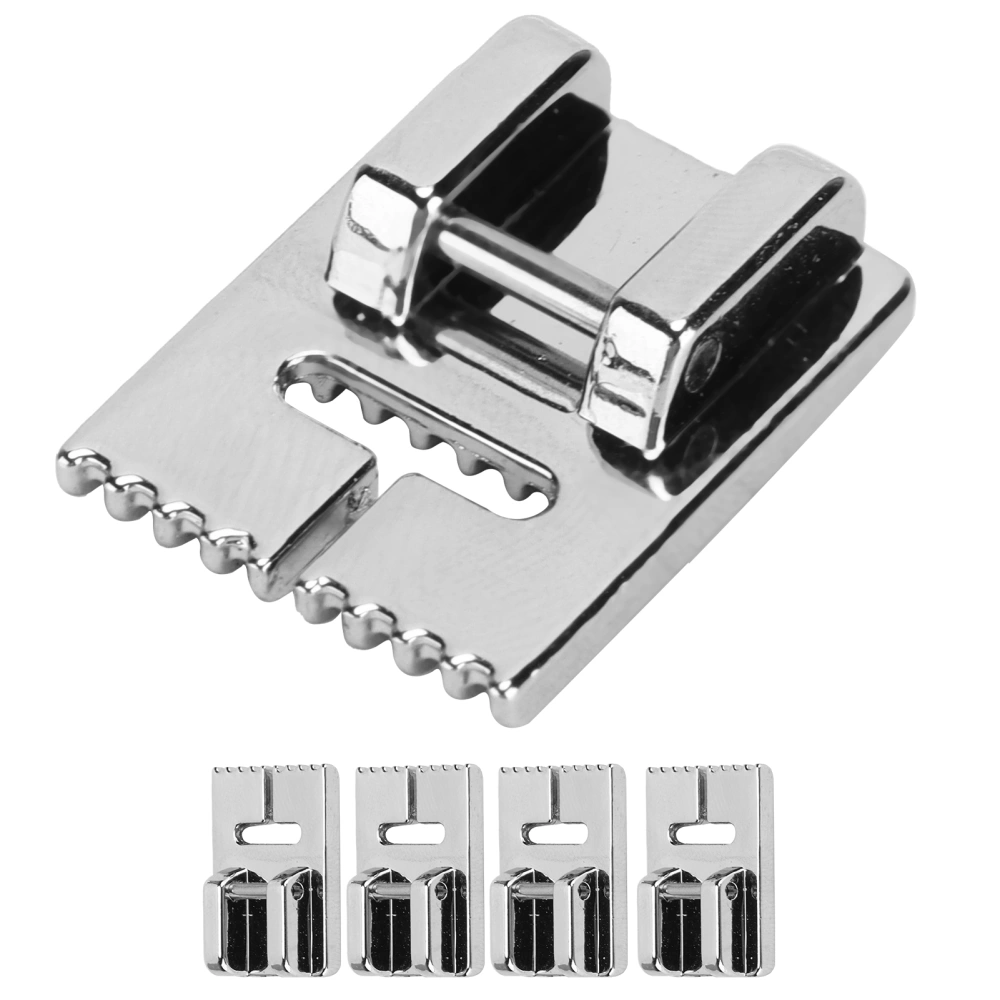 5pcs Sewing Machine Presser Foot Multifunctional Household Nine Grooves Quilting Accessories