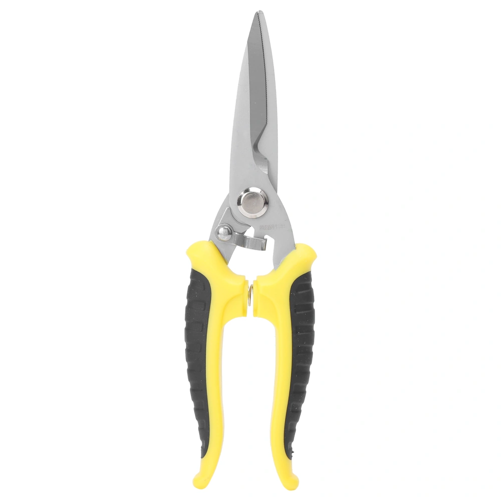 Electrician Scissors Stainless Steel Heavy Duty Multipurpose Wire Cutter with Ergonomic Handle8in