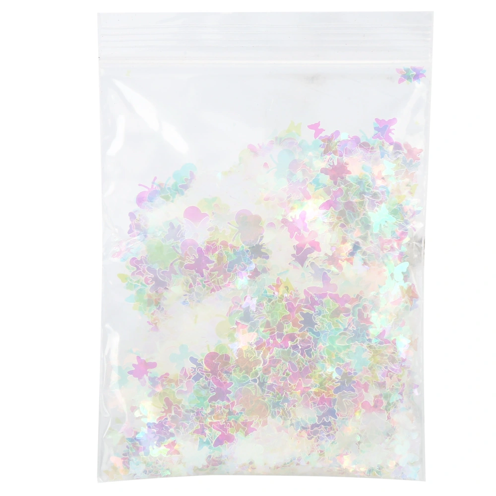 Butterfly Glitter PET Colorful Sequin Decoration for Nail Art Makeup Balloon Resin Decor HCBF-022