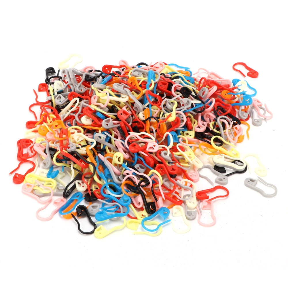 1000Pcs Knitting Markers Plastic Colorful Durable Crochet Clips for Knitting DIY Craft