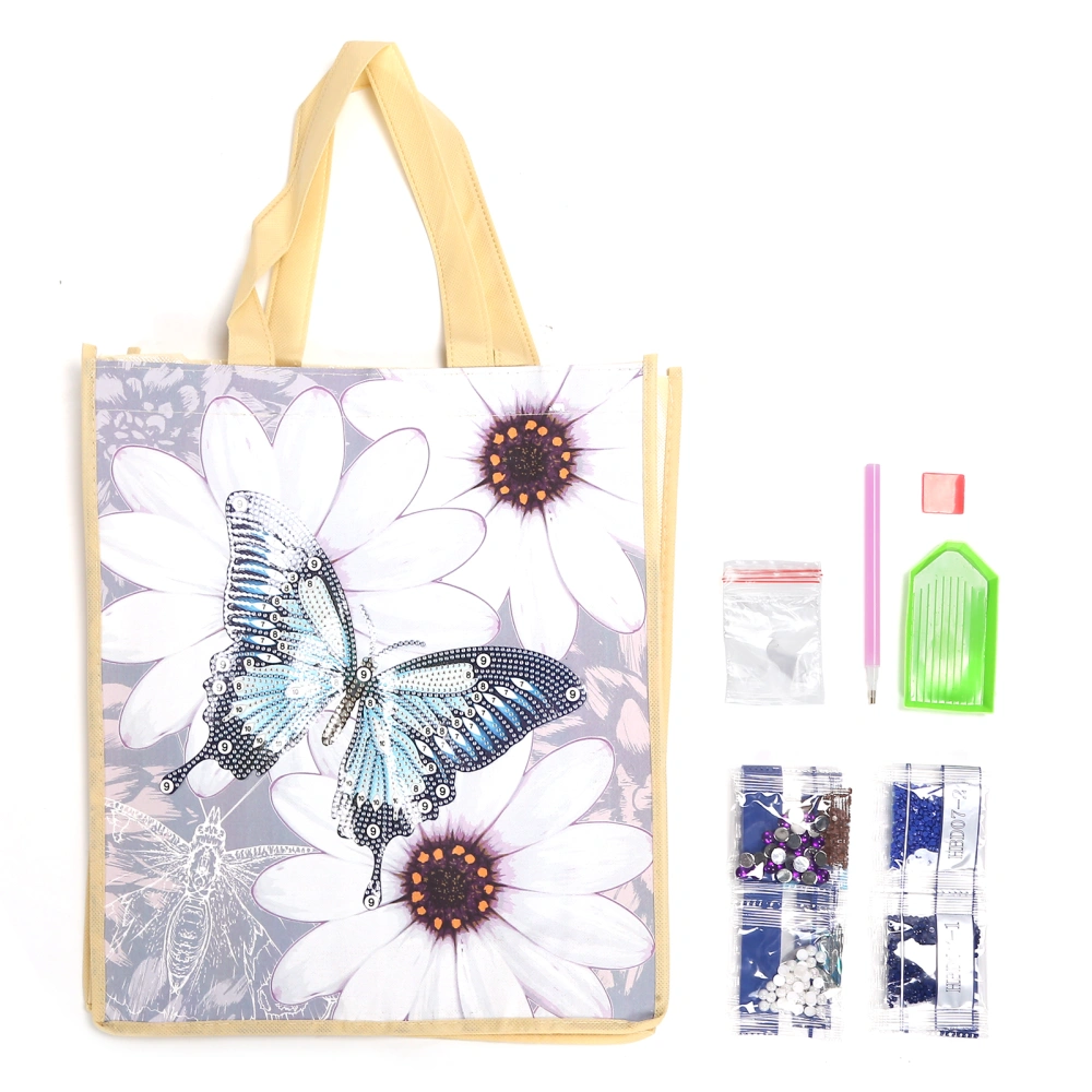 Diamond Painting Shopping Bag Reusable with Handles DIY Foldable Tote Bag HandMade Art Craft(HBD04 )