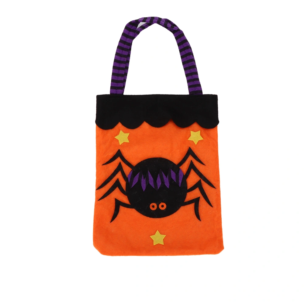 Halloween Tote Bag Reusable Handbag with Handles for Thanksgiving Party Daily SuppliesSpider