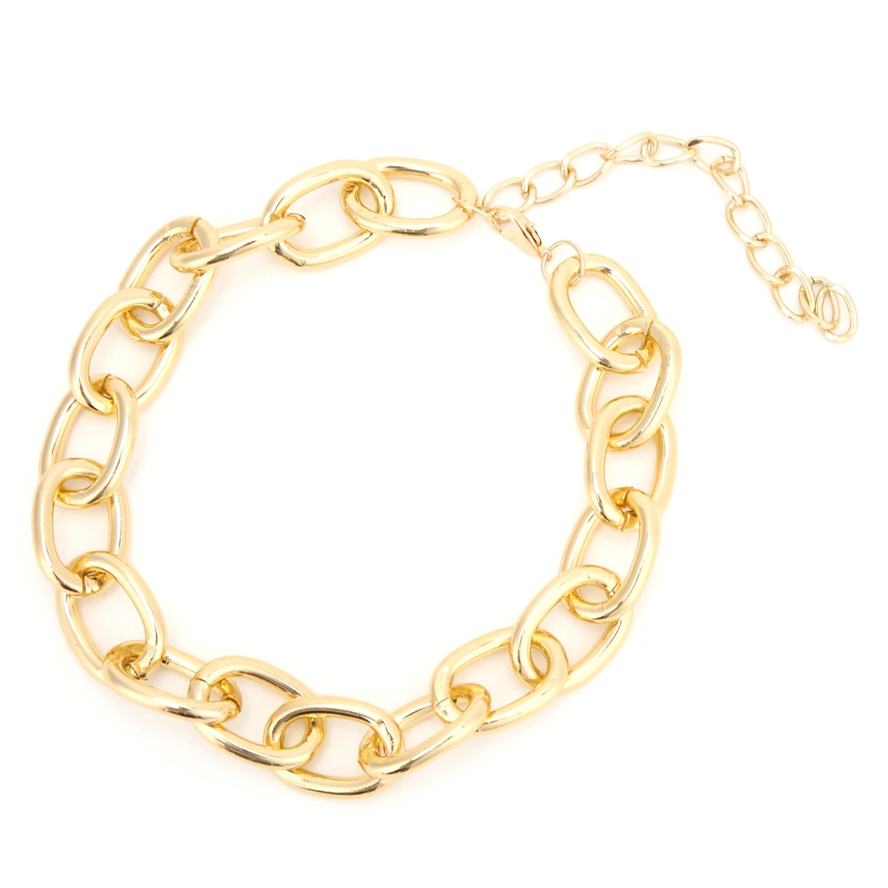 Necklace Gold Metal Short Punk Style Detachable Extenders Chain Accessories for DIY Jewelry Making Decoration