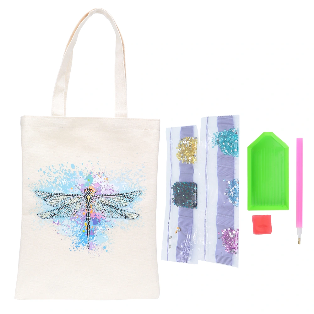 DIY Diamond Painting Shopping Bag Rhinestones Painting Tote Bag with Handles Tool SetBB026