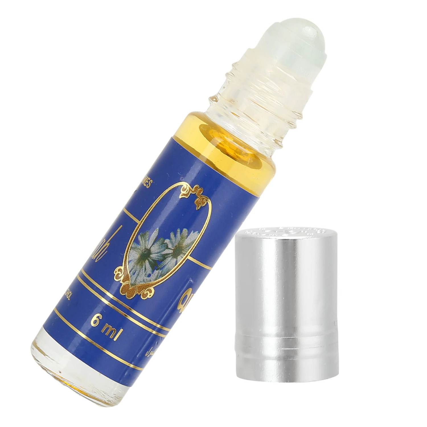 Rollon Essential Oil 6ML Muslim No Additives Keep Fragrance 24h Daily Use Perfume for Men Women(AROOSAH )