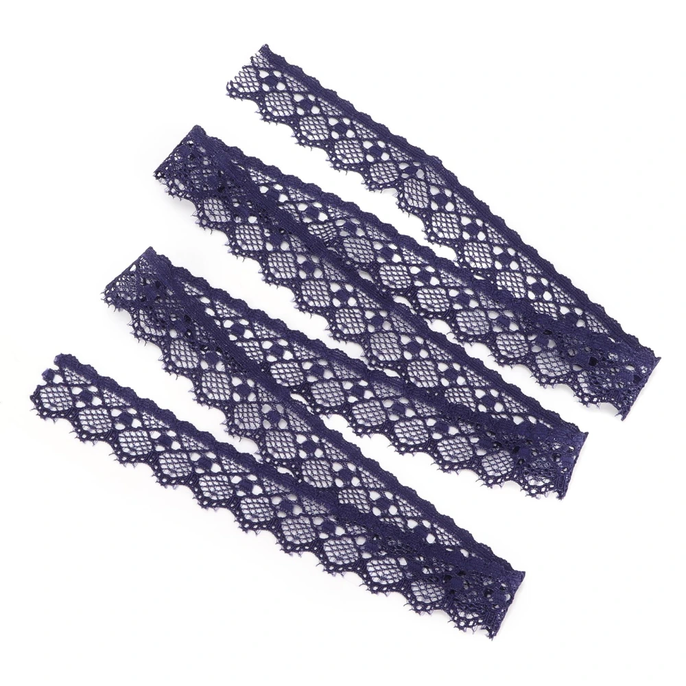 Purple Exquisite Pattern Lace Ribbon Simple Lace Trim DIY Sewing Craft 10 Yards 2cm Width