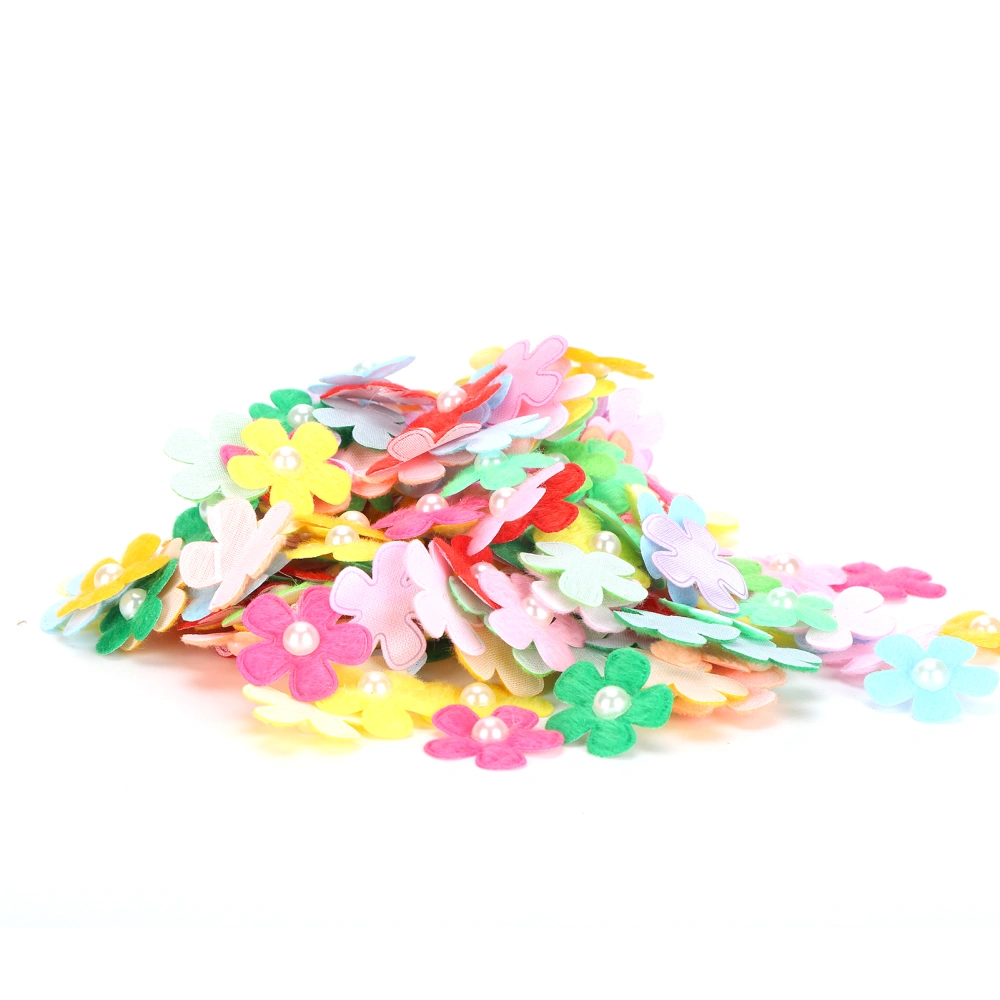 200 Pcs Mini Craft Flowers with Tencolor Mixed Soft Daisy Flowers Great for Hand Ledger DIY Accessories Crafts