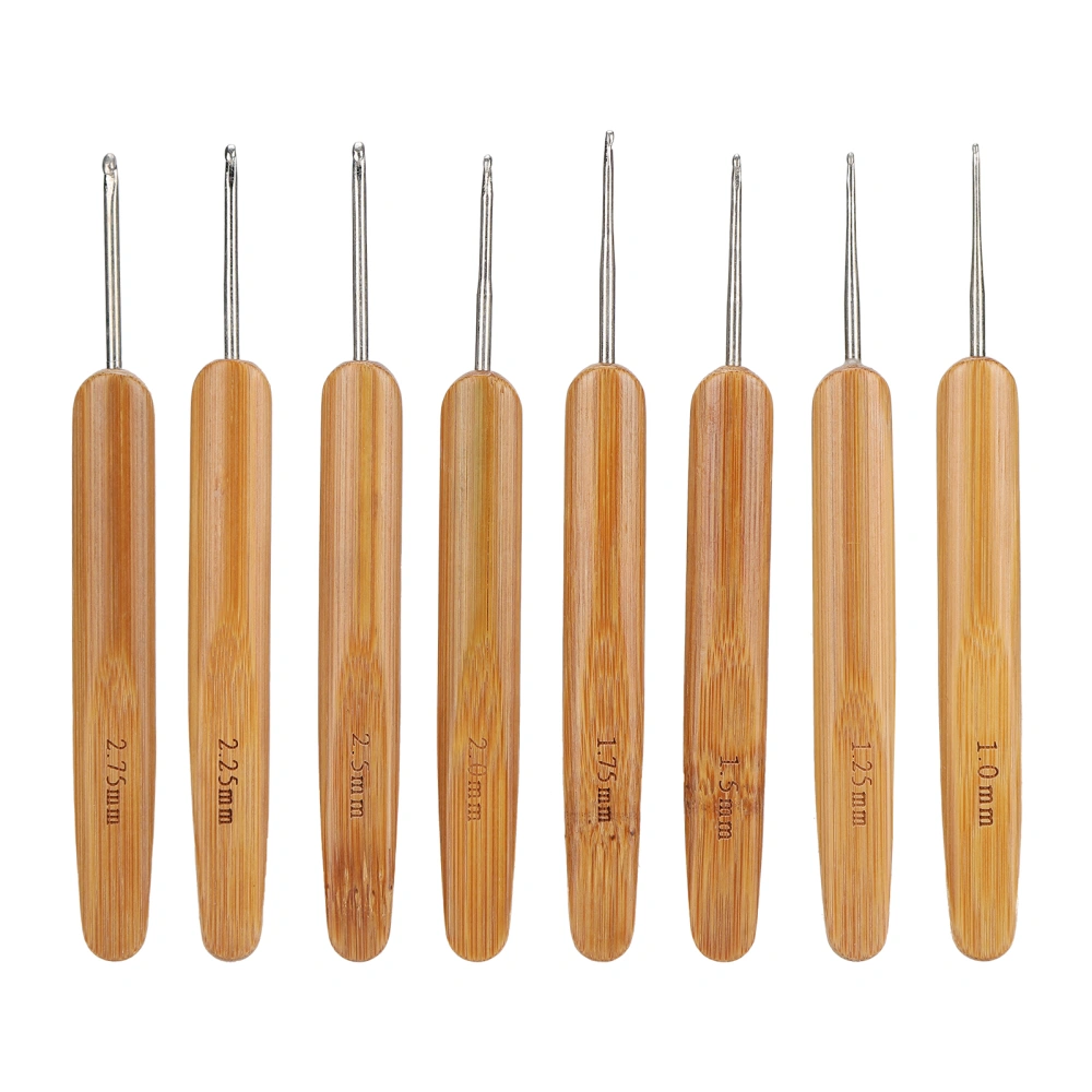 Ergonomic Crochet Hooks DIY HandMade with Various Sizes Round Hook Needle for Home Use