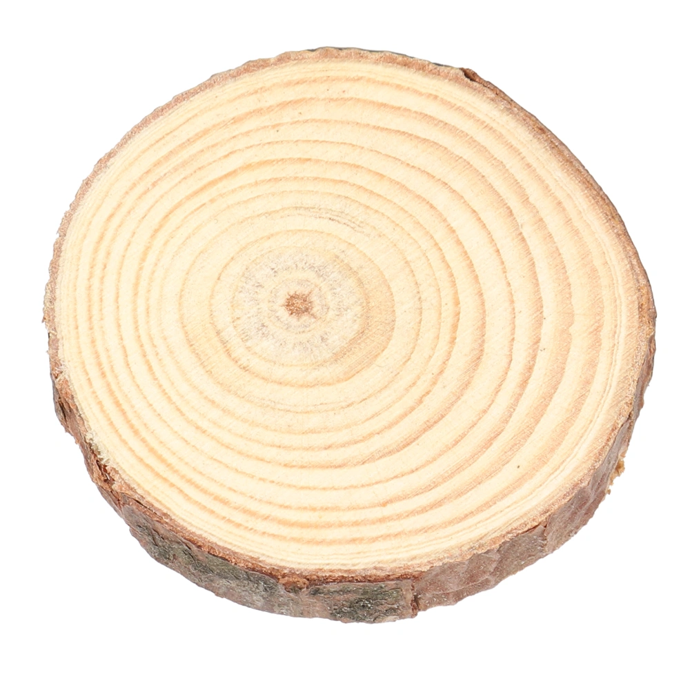 Natural Wood Slices Round Pine Logs DIY Crafts Painting Wedding Festivals Decoration1# 5-6cm