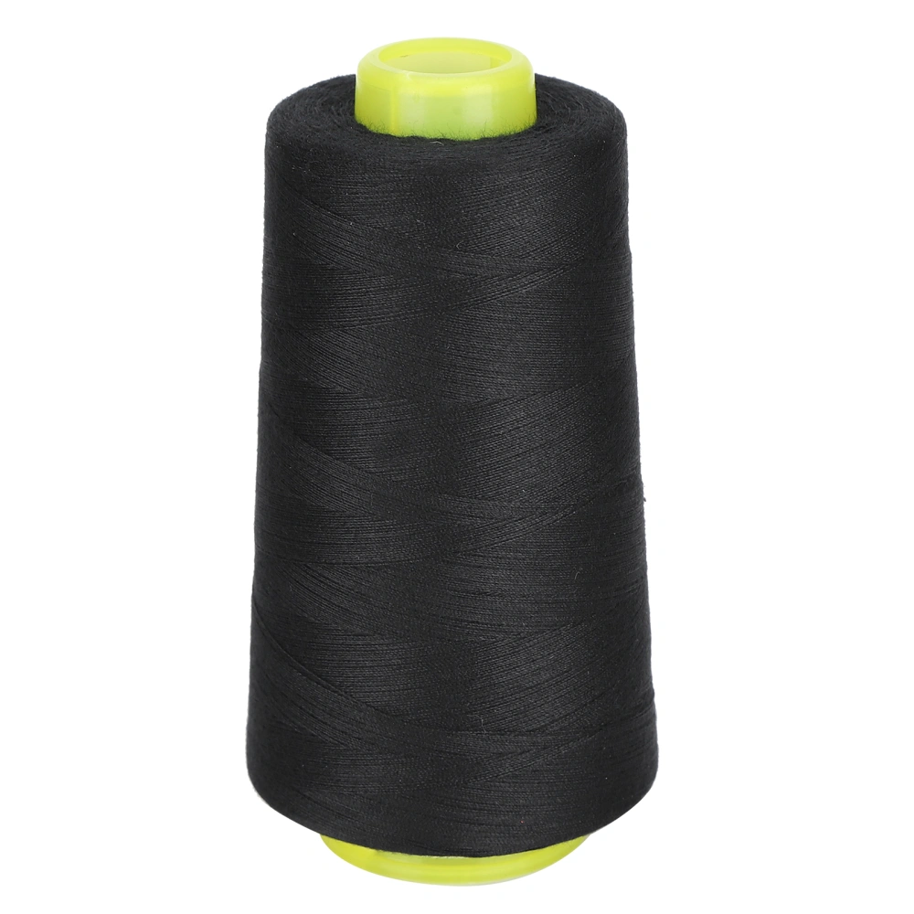 402 Polyester Sewing Thread 3000 Yards Hand Stitching Cord for DIY Handicraft Tailoring HandworkBlack