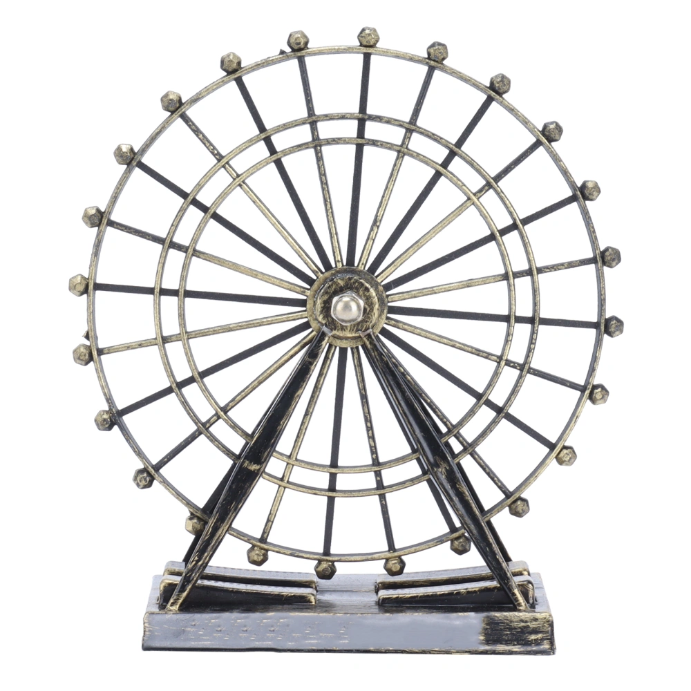 Desktop Ferris Wheel Decoration Model Ferris Wheel Statue Ornament for Home/Office