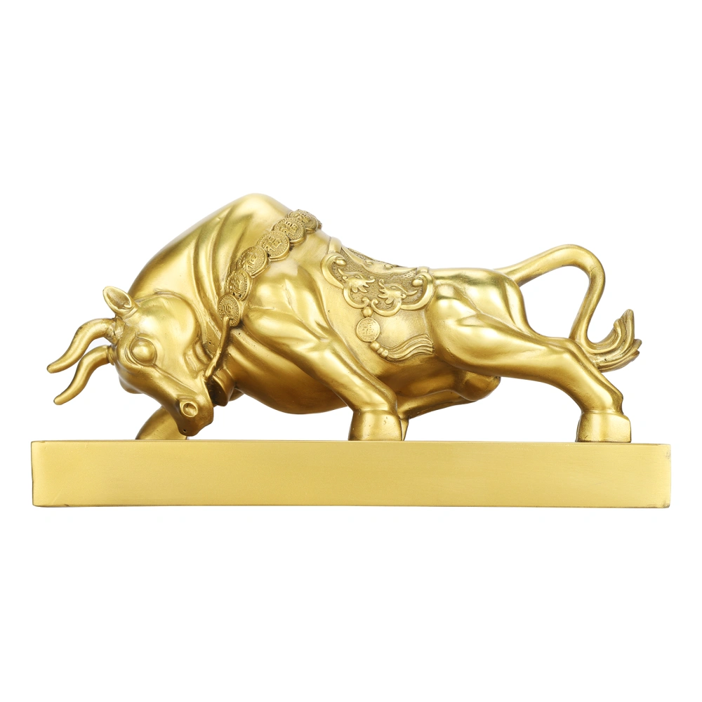 Brass Animal Figurine for Gifts Home / Office / Store Good Fortune Artwork Decorations