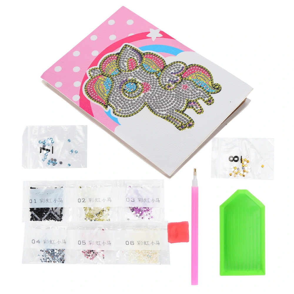 Colorful Horse DIY Diamond Painting Kit Diamond Painting Decoration Set with Photo Album