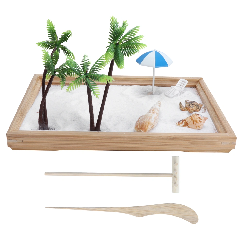 Ocean Sand Tray Decoration Desktop Sandbox Ornament Micro Landscape Crafts DIY Accessories