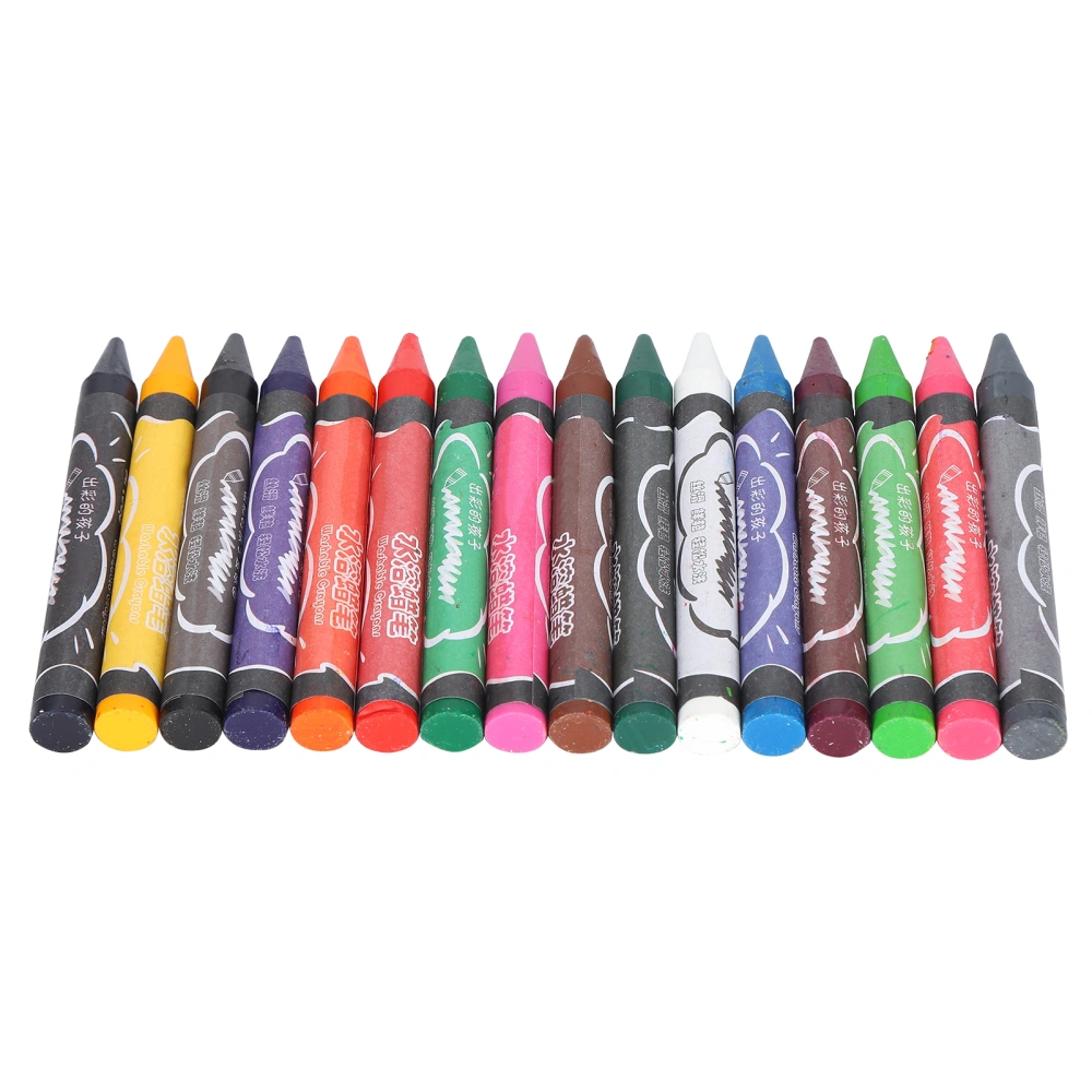 Washable Crayons Colorful WaterSoluble Children Painting Drawing Tools Art Supplies(16Colors )