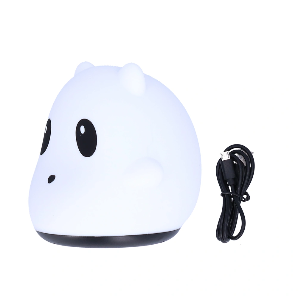 Silicone LED Night Lamp Bedroom Cartoon Cute Colorful Night Light Decoration Gift