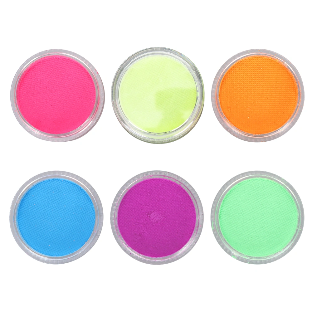 Face Paint Fluorescent Face Body Makeup Painting Pigment for Dancing Party Cosplay