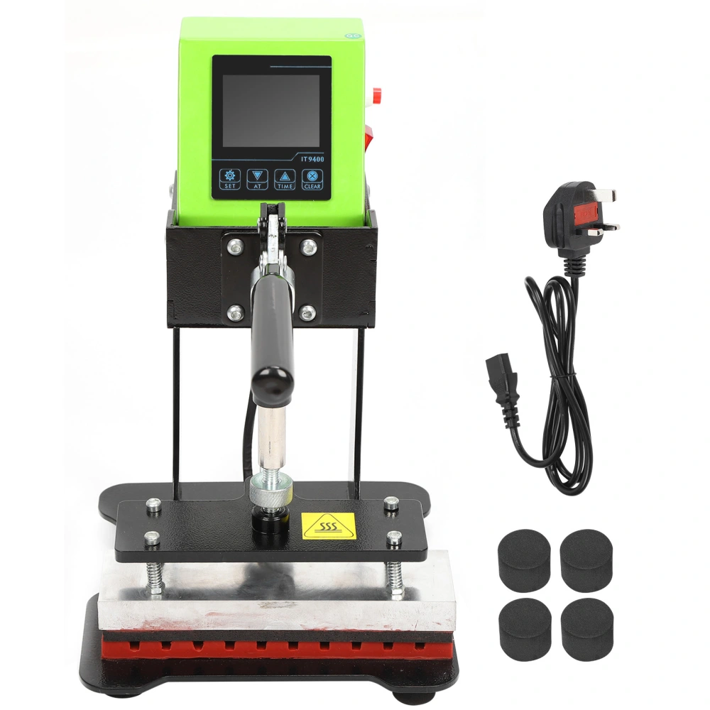 Pen Heat Press Machine AP1829 10 Station Manual Hot Stamping Thermal Transfer PrinterUK Plug 220V