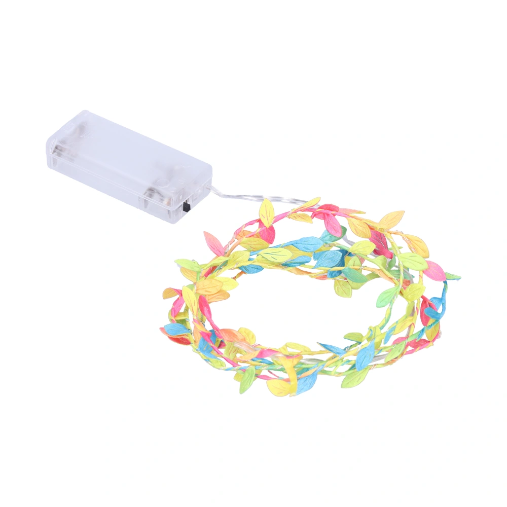 LED Light String Color Leaves Bedroom Christmas Parties Wedding Decoration Gifts Crafts