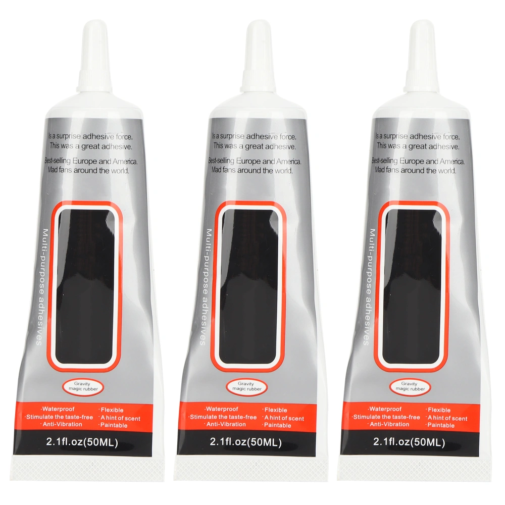 Repair Glue Phone Touch Anti‑Warping Screen Soft Viscid Adhesive Gum Hand‑Made Pasting Tools50ml-B7000 3Pcs/Pack