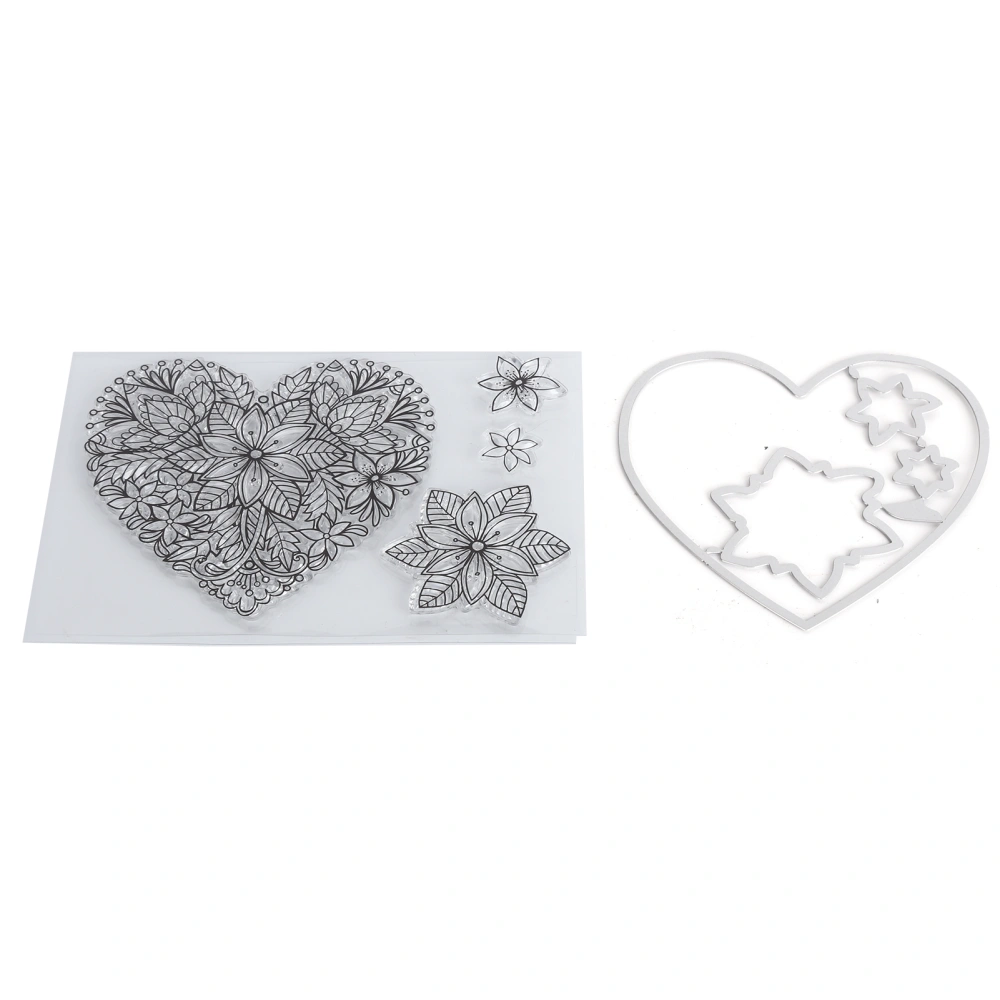 Transparent Stamp Rubber TPR Cutting Die DIY Album Journal Decoration Craft Gift Accessories