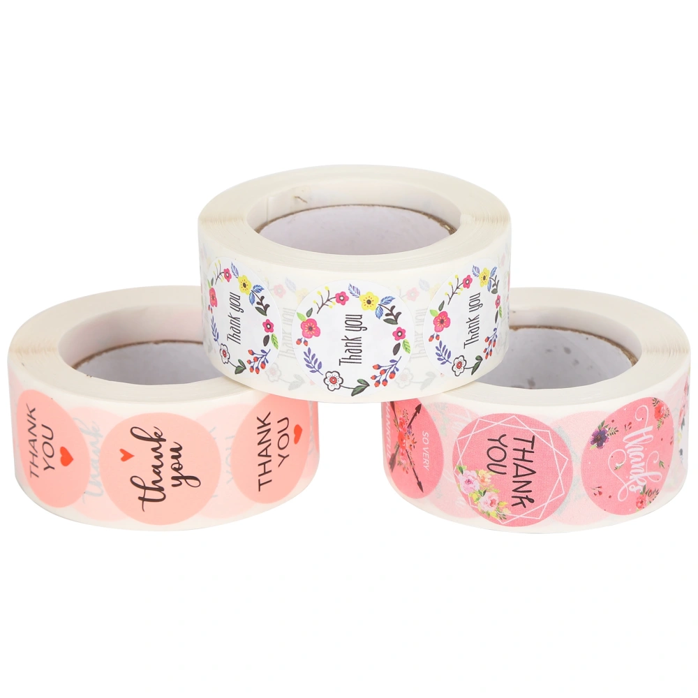 3 Rolls Washi Tape Sticker Label Journal Scrapbooking Notebook Gift Wrapping Holiday Decoration