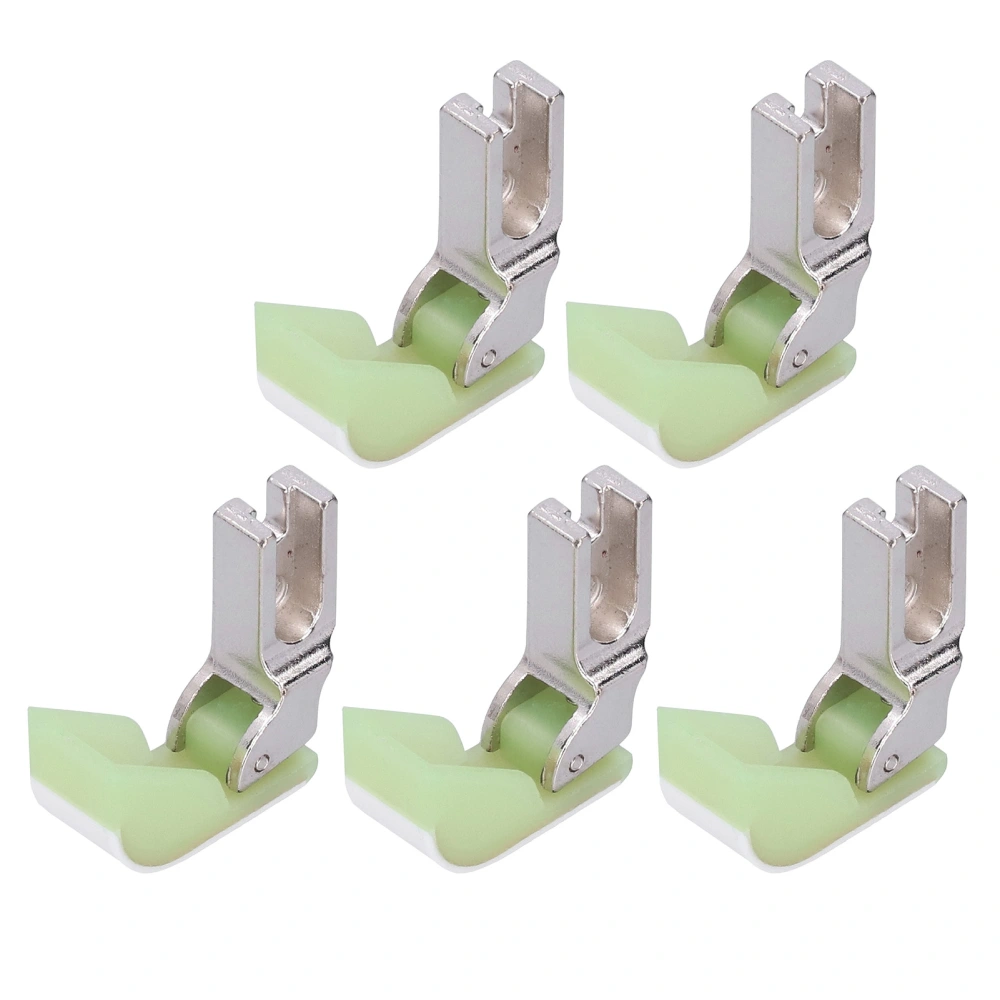 5Pcs Presser Foot Industrial Sewing Machine Flat Car Cotton Stainless Steel Plastic Accessories