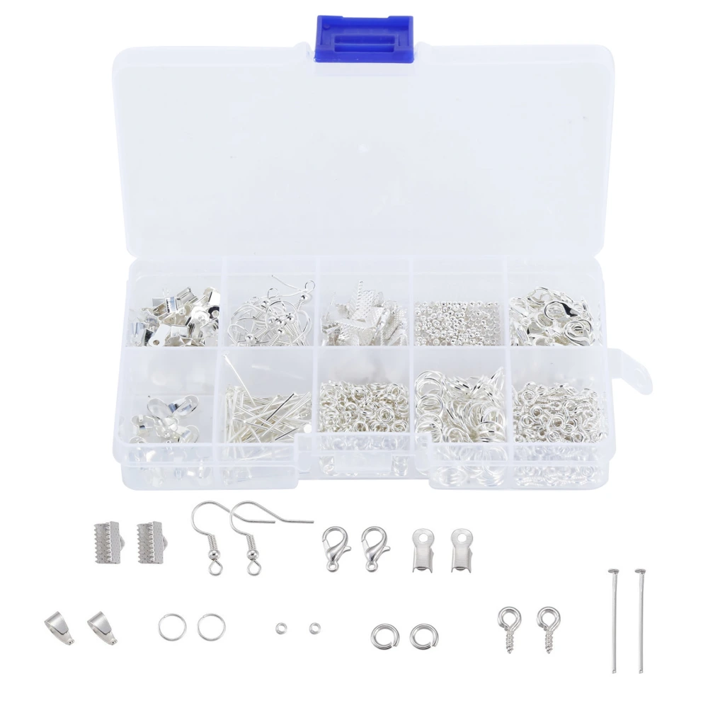 Jewelry Findings Set DIY Hand Made Earrings Starter Kit Beading Making Repair Tools