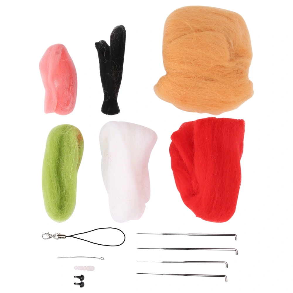 Needle Felting Kit DIY Wool Felt Craft Cute Dog for Beginner Hand Made Accessories