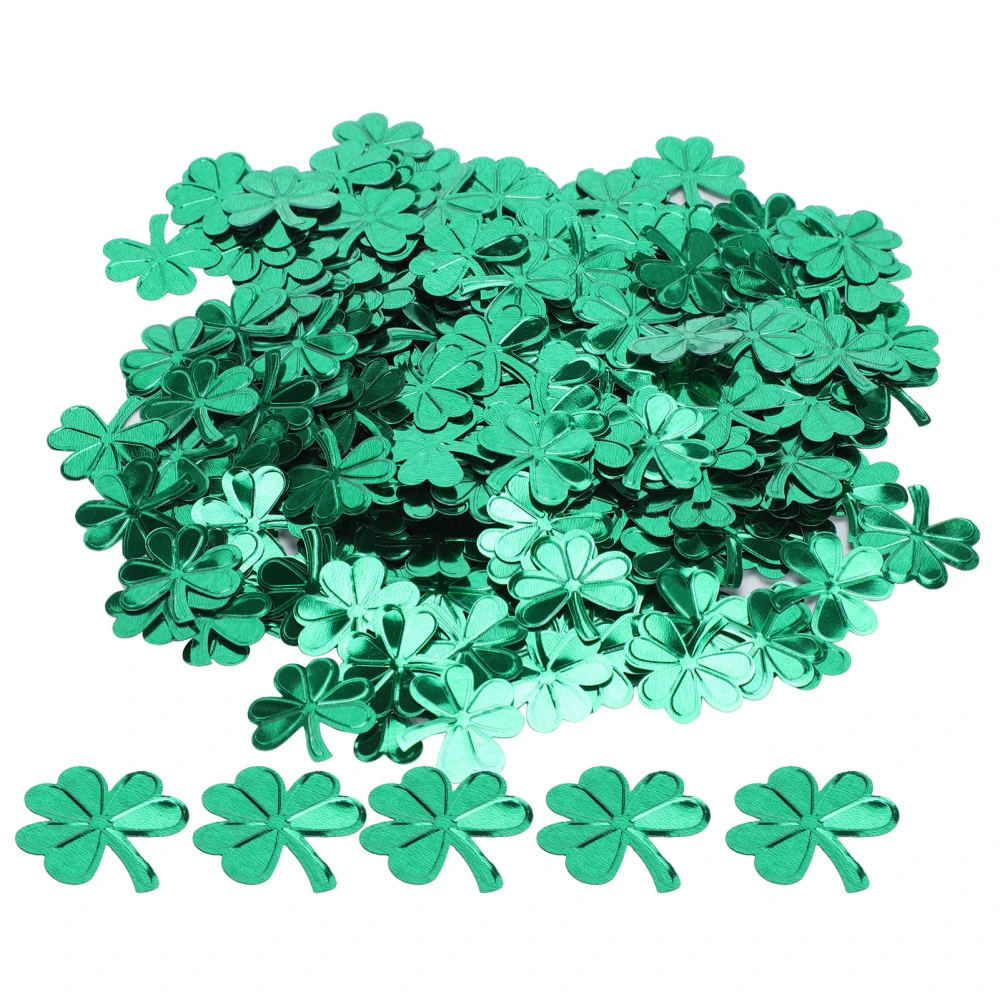 Clover Sequins Decorative Shining Shamrock Confetti Craft Holiday Gift Decoration