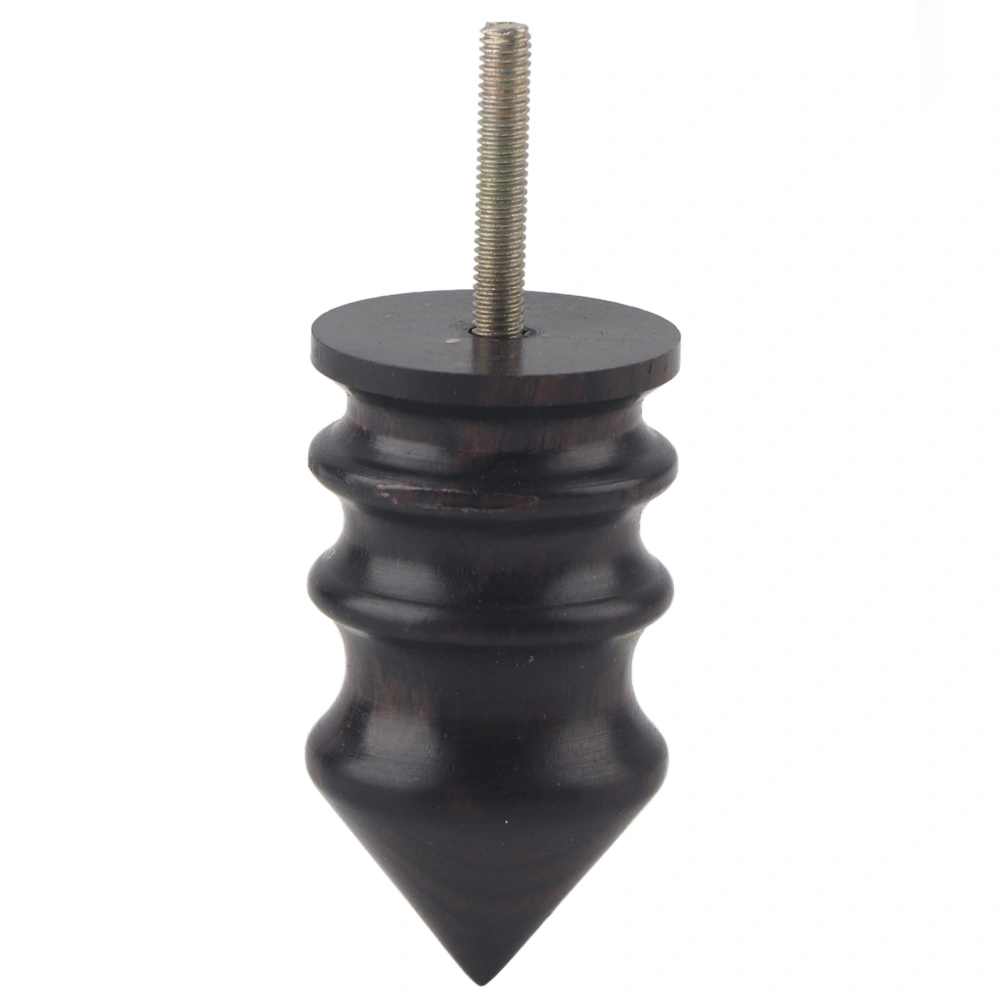 Electric Polished Rod Sandalwood DIY HandMade Leather Edge Craft Polishing Tool(Cone Head )