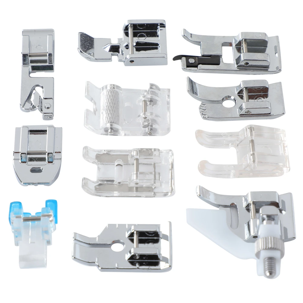 11Pcs Sewing Machine Presser Foot Household Multifunctional 505A Invisible Zipper Seaming