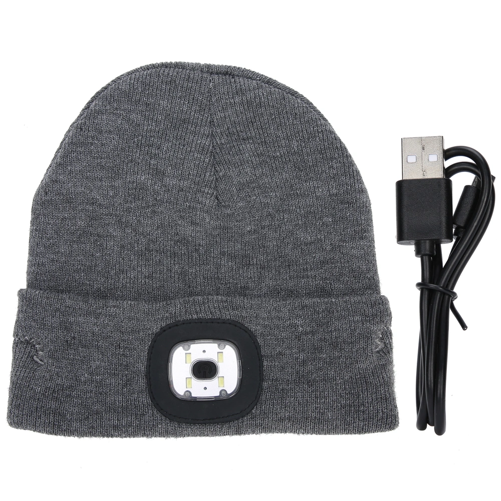 Music Hat for Bluetooth Wireless Dual-Purpose LED Light Ultra-Bright Acrylic Headset Cap