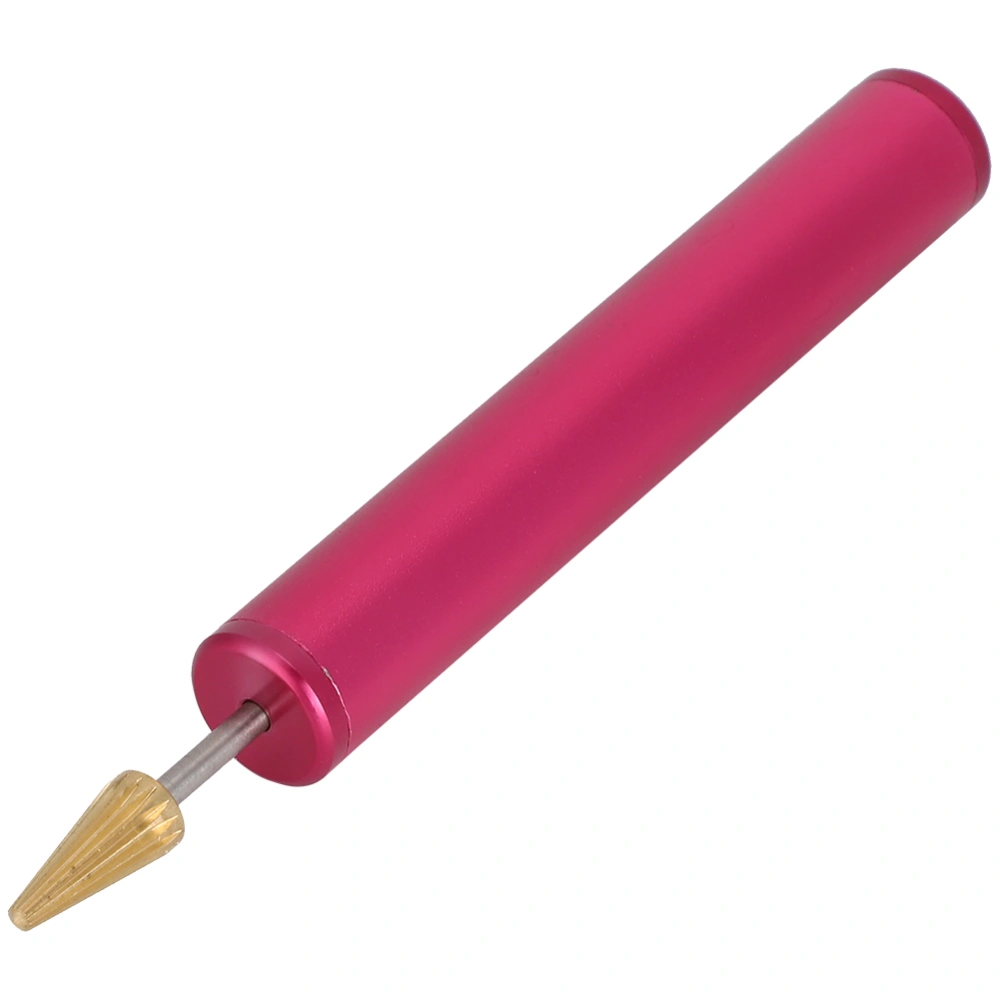 Edge Dyeing Pen Handheld Edge Roller Applicator Tool for Faux Leather Craft DIY Rosy