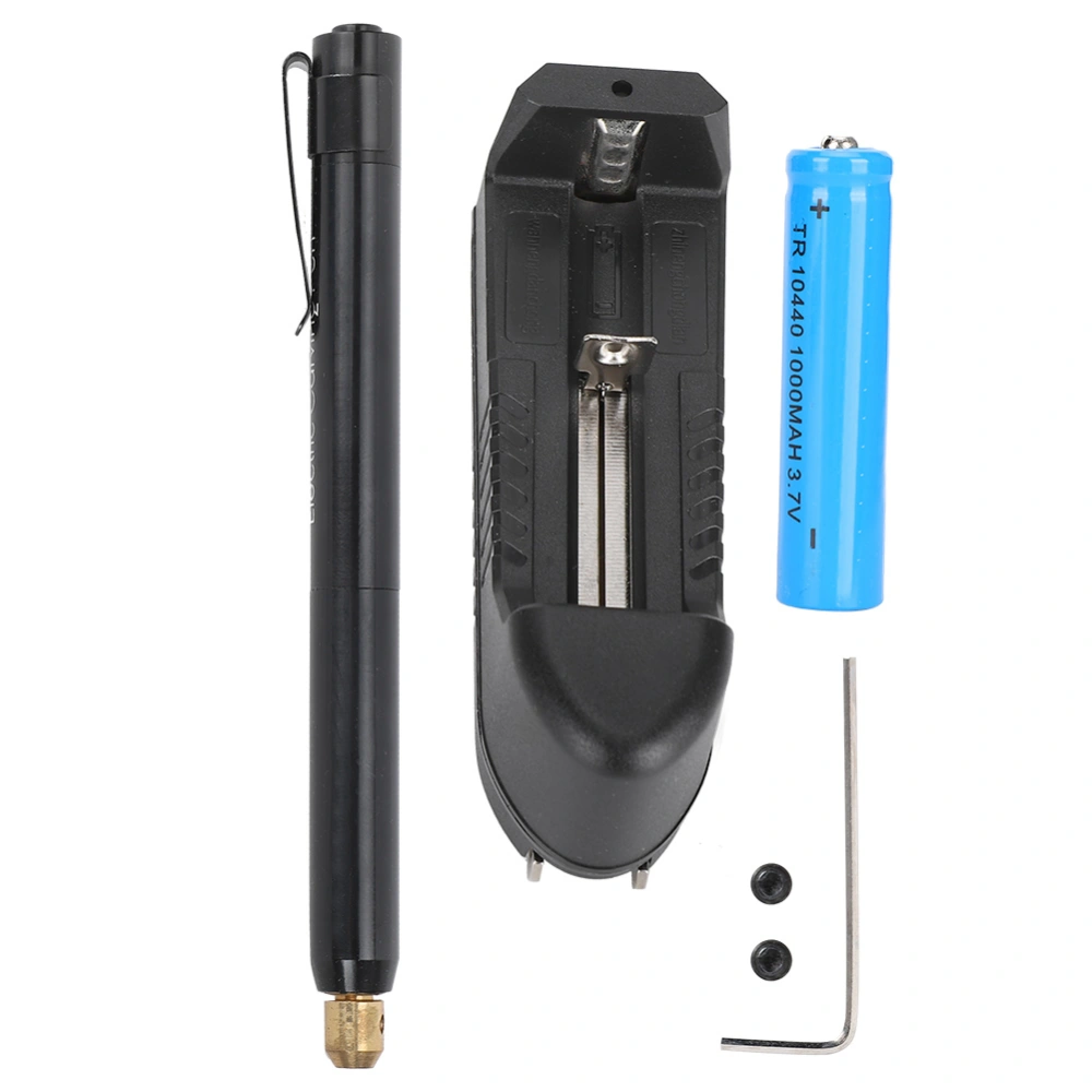 Mini Electric Engraving Pen DIY Engraving Tool Electric Carving Engraver Pen US Plug 100‑240V