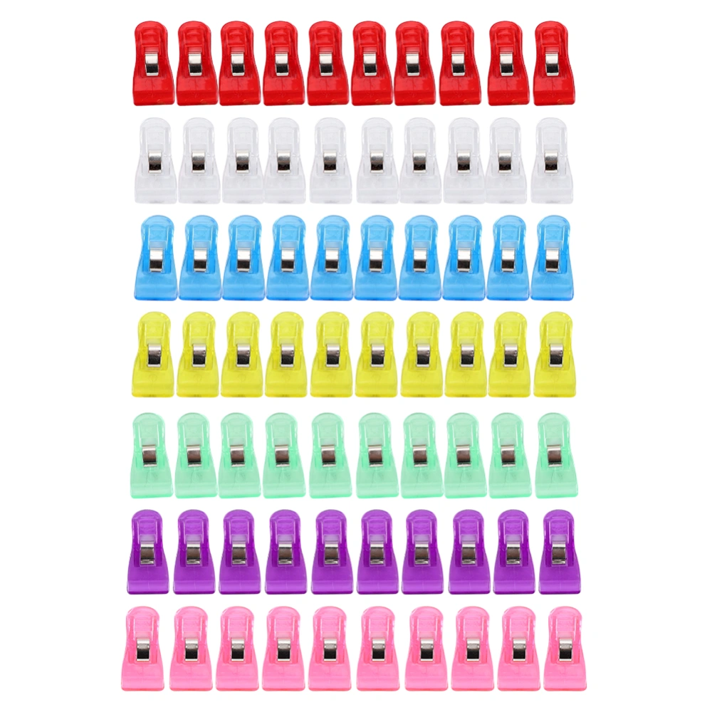 70pcs Portable Sewing Clip Quilting Binding Craft Clip Sewing Tool Accessories 3.5 x 1.8cm