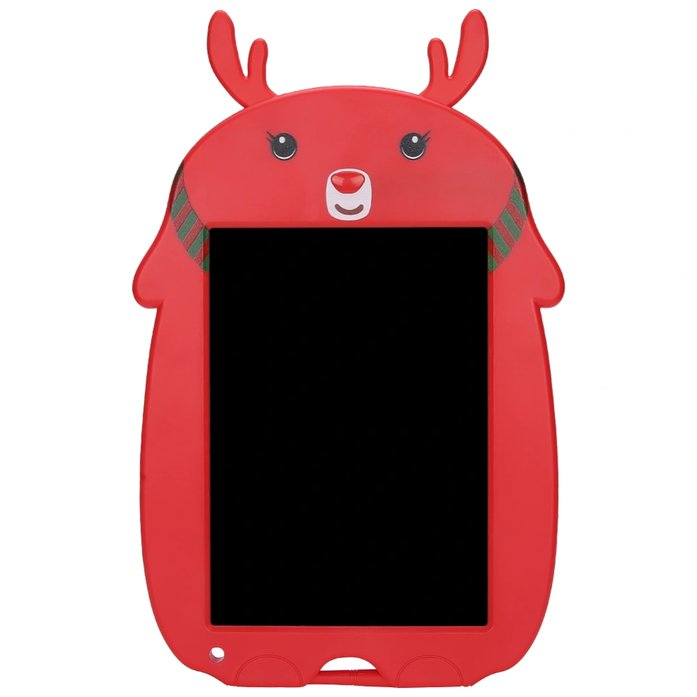 LCD Writing Tablet Christmas Deer Cartoon Red Children Electronic Drawing Graffiti Board