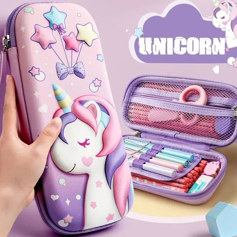 Pencil Case Pencil Case Cute Large Capacity 3 D Pencil Case