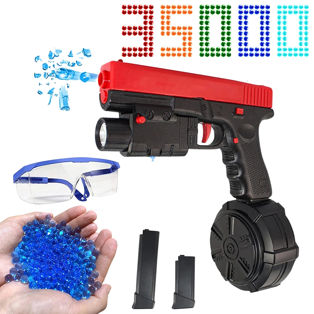 Glock Gel Blaster Highly Assembled Toy Outdoor Fun Activities Water Bead Games,Gift For Kidss,For Ages 12+