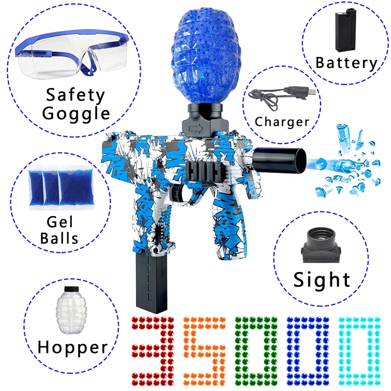 SPLATRBALL Gel Ball Blaster,Water Beads for Kids,Glock Gel Blaster,for Ages 12+