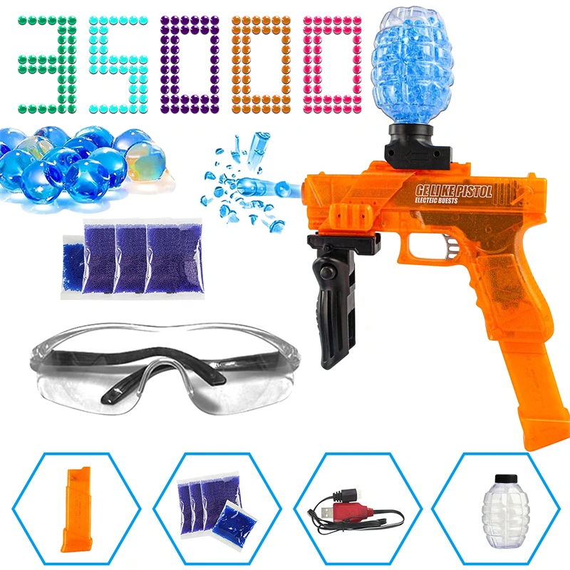 Splat Electric Gel Blaster,Glock Gel Blaster Splatter Ball,Splatter Ball,for Ages 12+