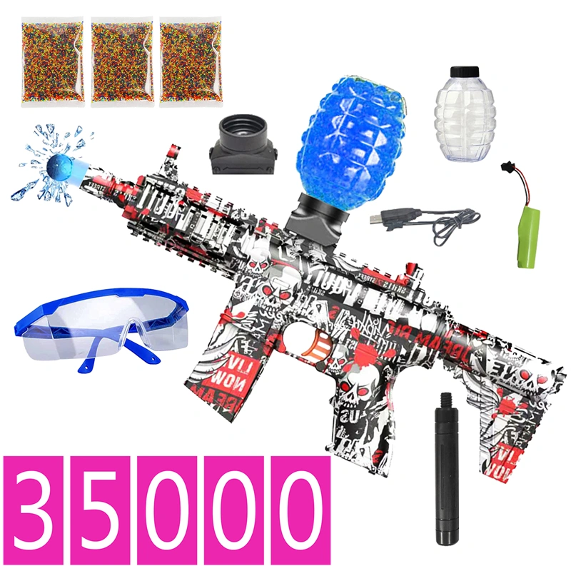 SplatrBall Glock Gel Blaster Splatter Ball Water Beads,for Electric Gel Ball Blaster,Gift for Kidss,for Ages 12+