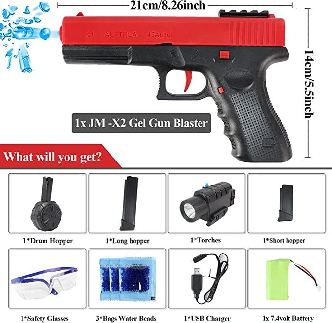 Electric Gel Blaster Gel blaster,Auto Rechargeable Battery,with 35000 Water Bead,for Ages 12+