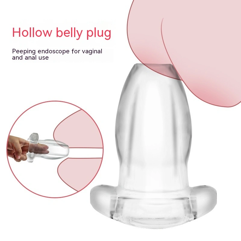 Transparent Hollow Butt Plug