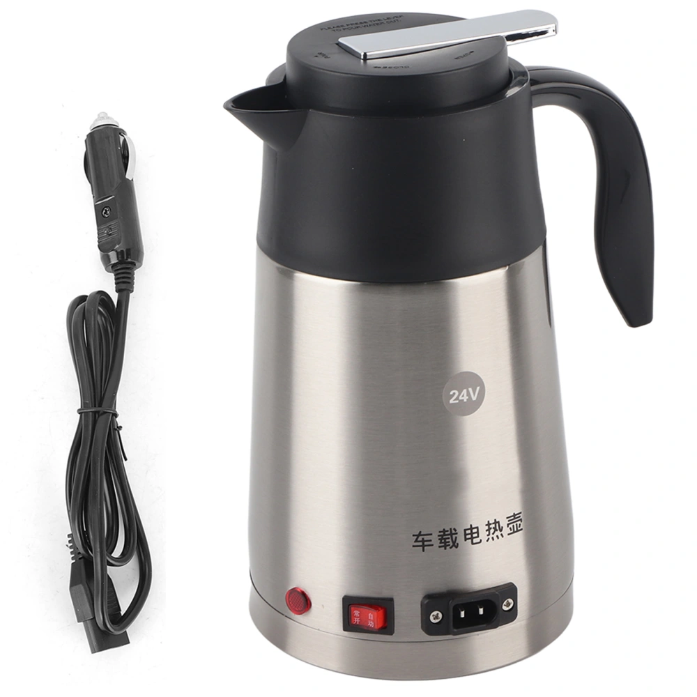 1.2L 24V Portable Truck Car Electric Kettle Boiling Coffee Water Heater Heating Cup Mug