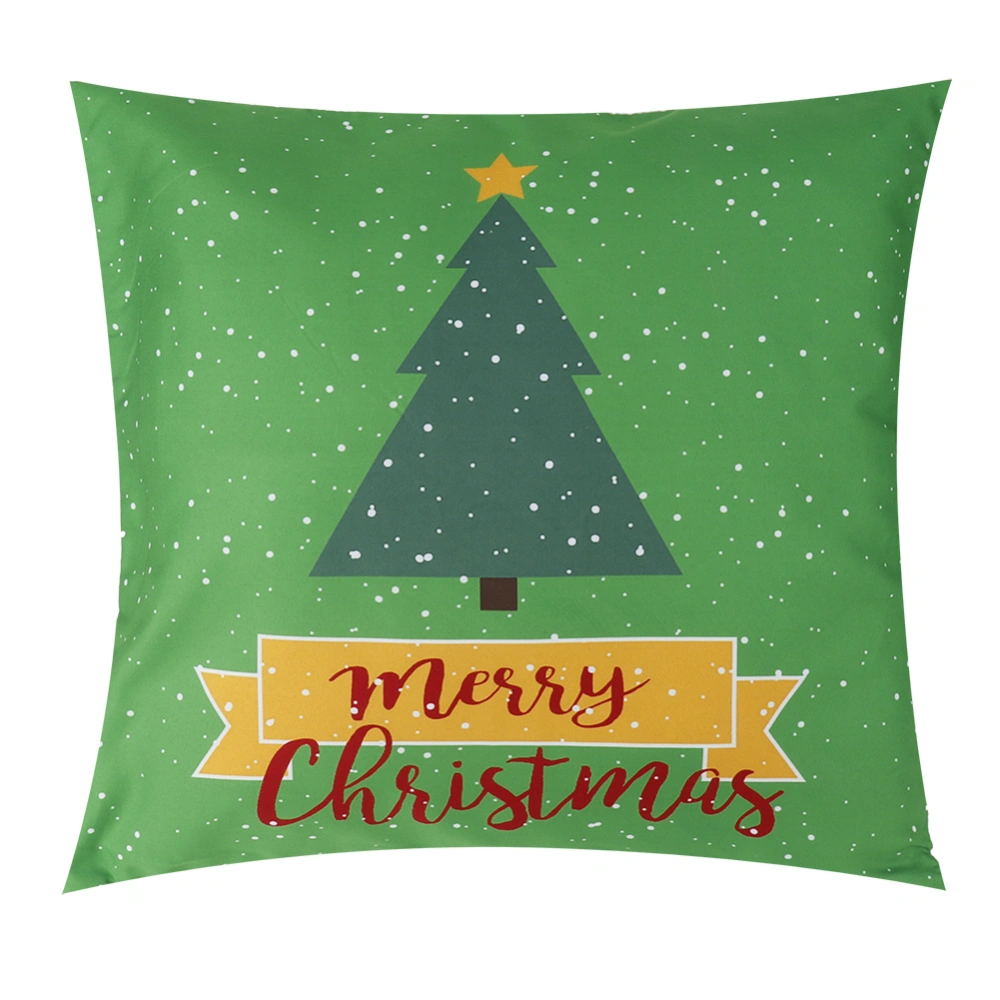 Christmas Style Cushion Cover Sofa Bed Pillowcase Pillow Case Home Car Decoration (Type 2)