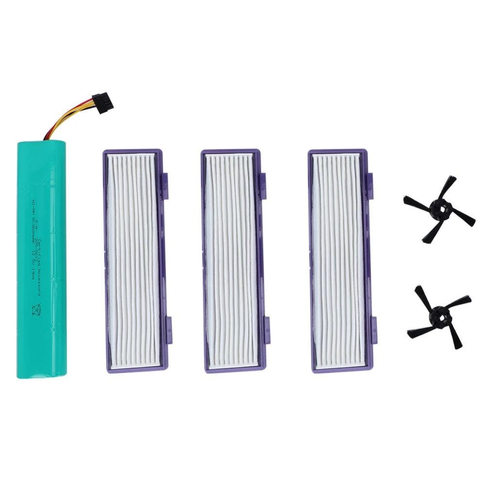 Vacuum Cleaner Filter Accessory Replacement with Battery Fit for Neato D70e D75 D80 D85